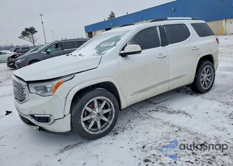 2018 GMC Acadia Denali z USA, uszkodzony, nr VIN 1GKKNXLS1JZ220751